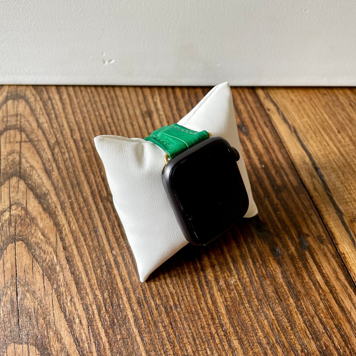 Apple Watch Band, Kelly Green Matte Alligator