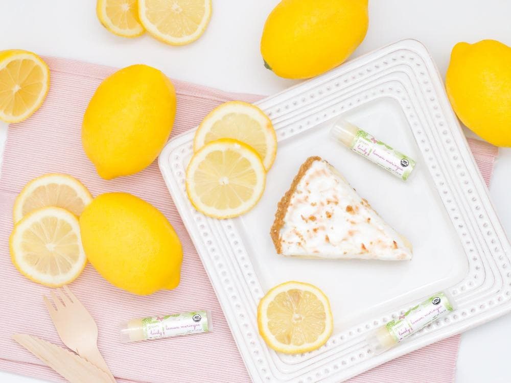 Lemon Meringue /// Organic Lip Balm Butter for Intense Moisture - Beauty Gift - Concordia Style Boutique