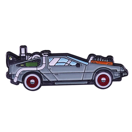 Delorean Back to the Future Enamel Pin Gift for Movie Fans
