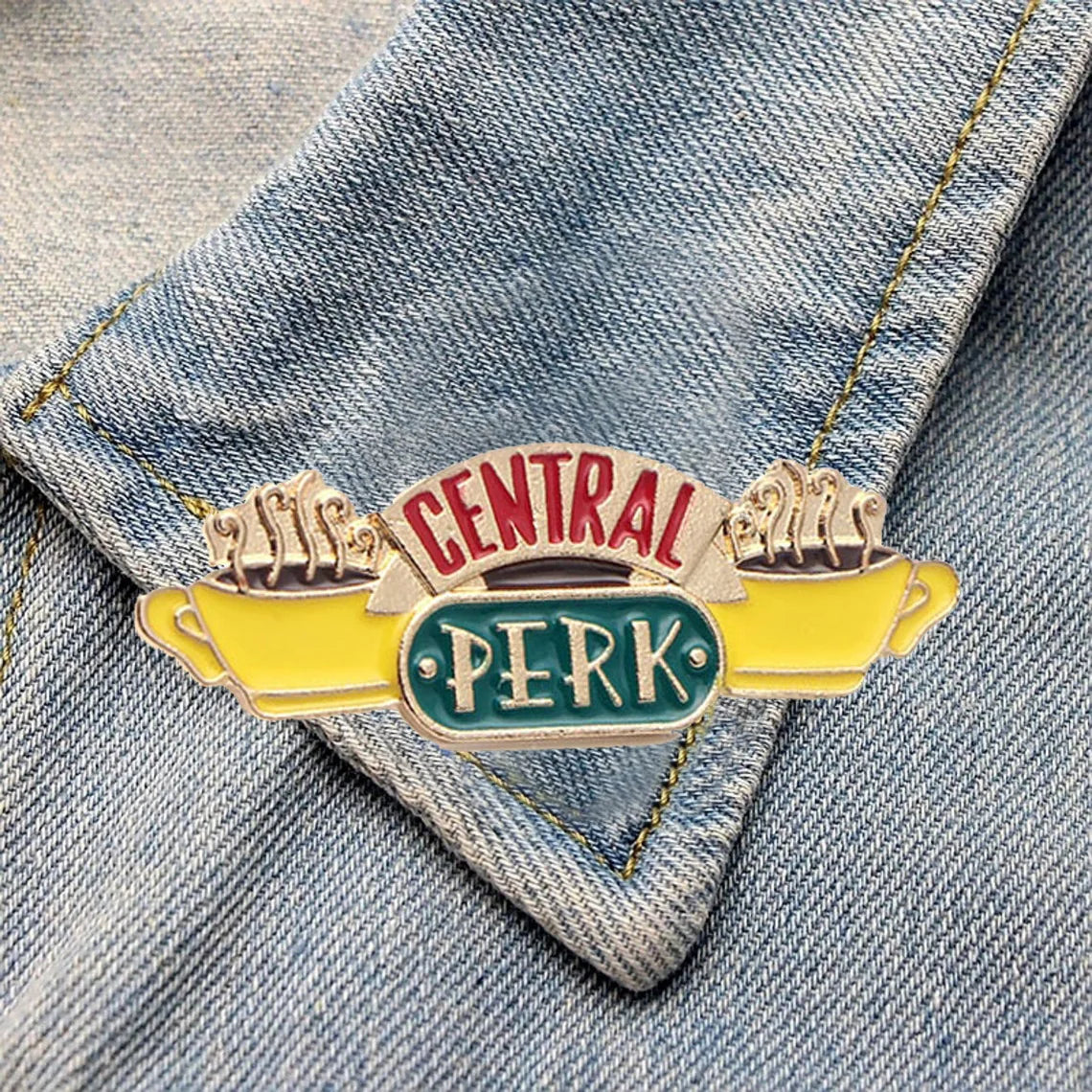 Friends TV Show Enamel Pin Brooch Badge Jewelry Gift