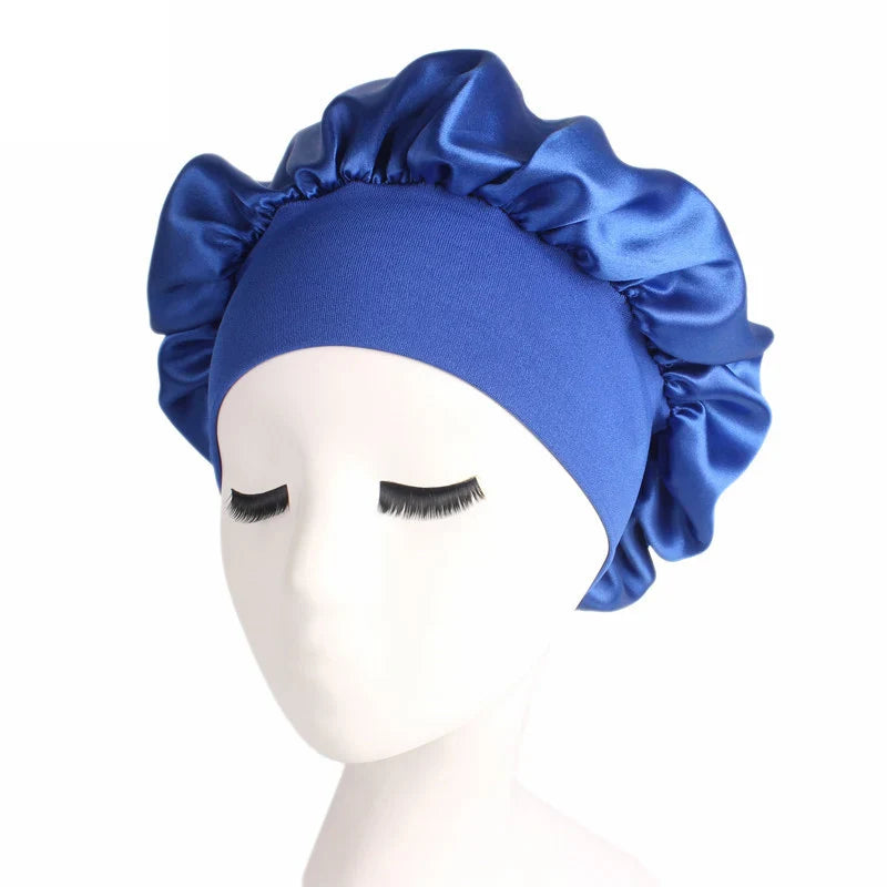 Satin Hair Bonnet / Styling Cap (1 pc)