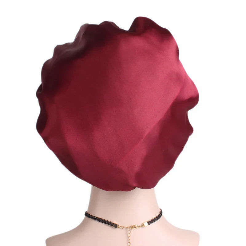 Satin Hair Bonnet / Styling Cap (1 pc)