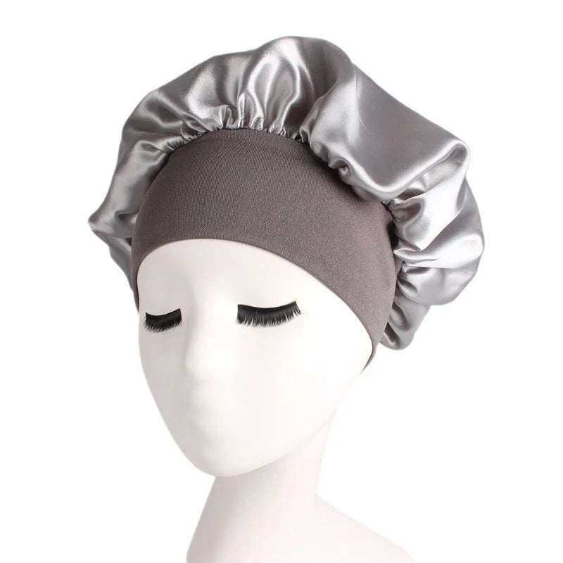 Satin Hair Bonnet / Styling Cap (1 pc)