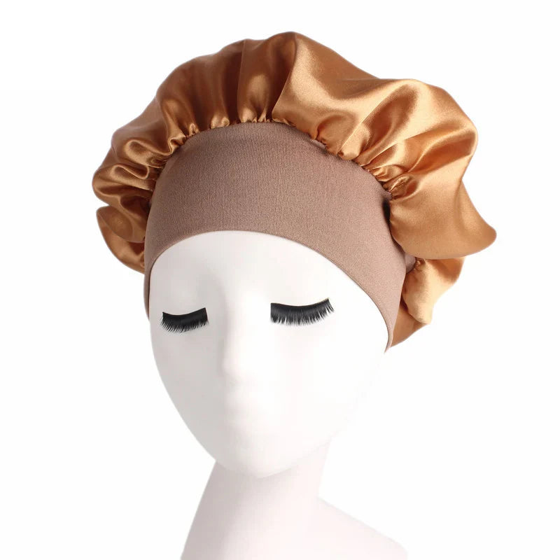 Satin Hair Bonnet / Styling Cap (1 pc)