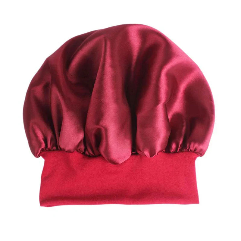 Satin Hair Bonnet / Styling Cap (1 pc)