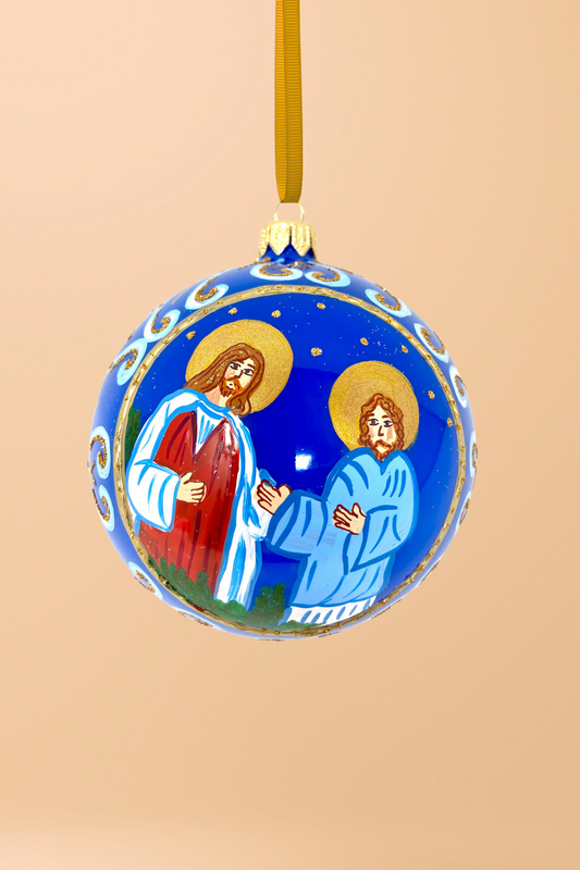 Byzantine Holiday Glass Bauble - Hagia Sophia
