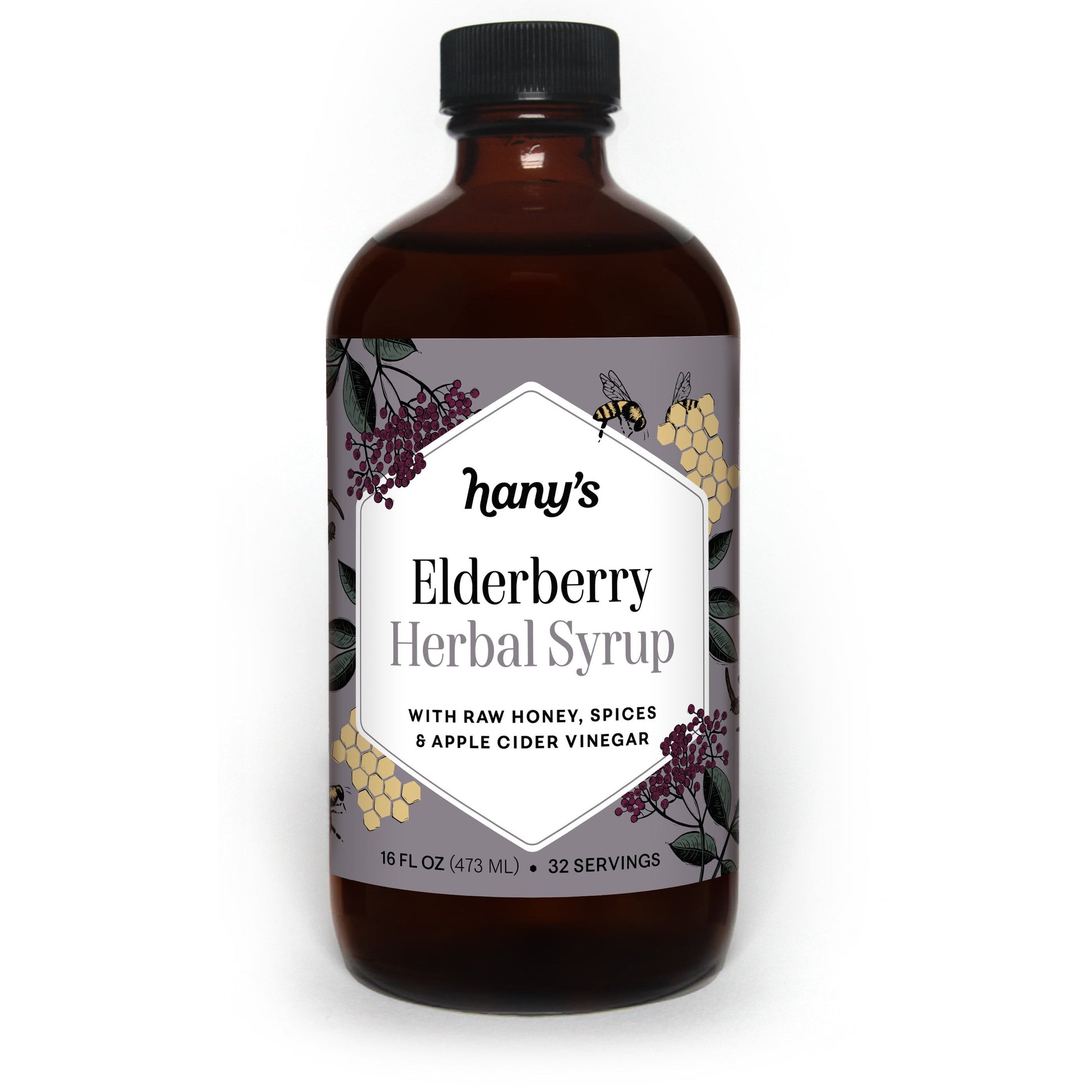 Elderberry Herbal Syrup (Oxymel) - Concordia Style Boutique
