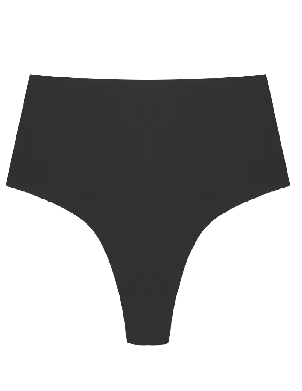 Organic Cotton No Show High Waist Thong