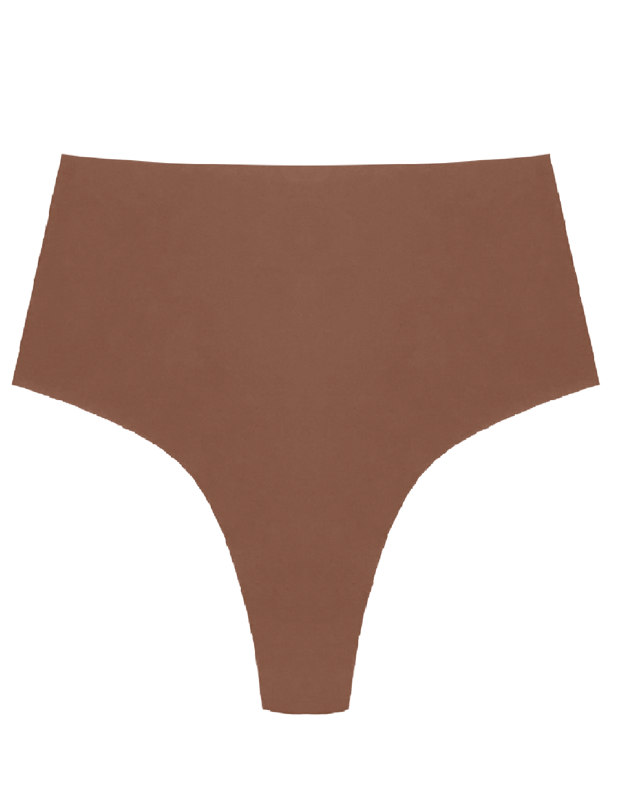 Organic Cotton No Show High Waist Thong