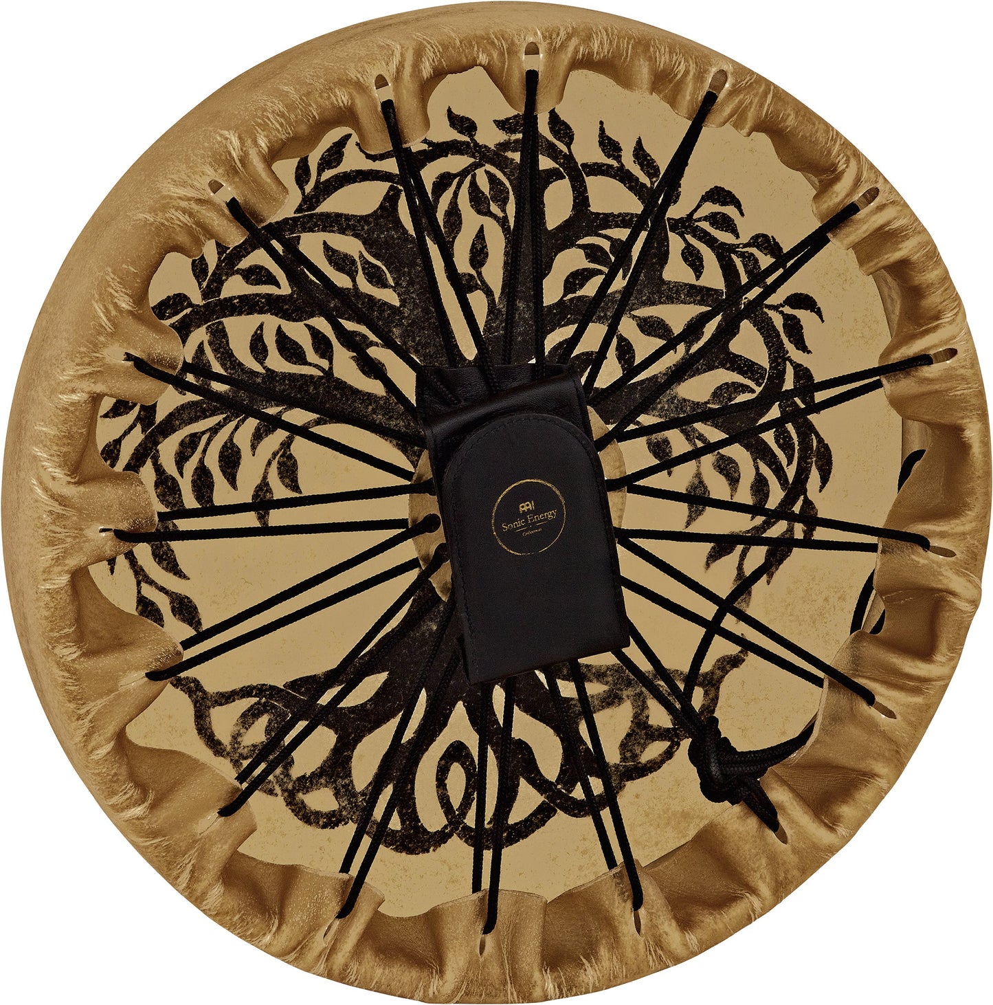 15" Native American-Style Hoop Drum, Tree of Life