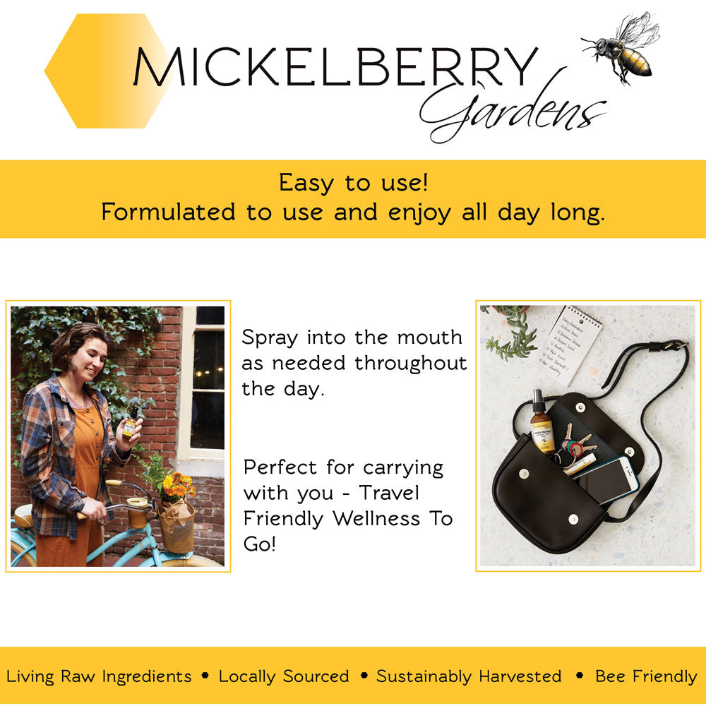 Honey Propolis Throat Spray - Premium Honey Tonic from Mickelberry Gardens - Just $11.19! Shop now at Concordia Style Boutique
