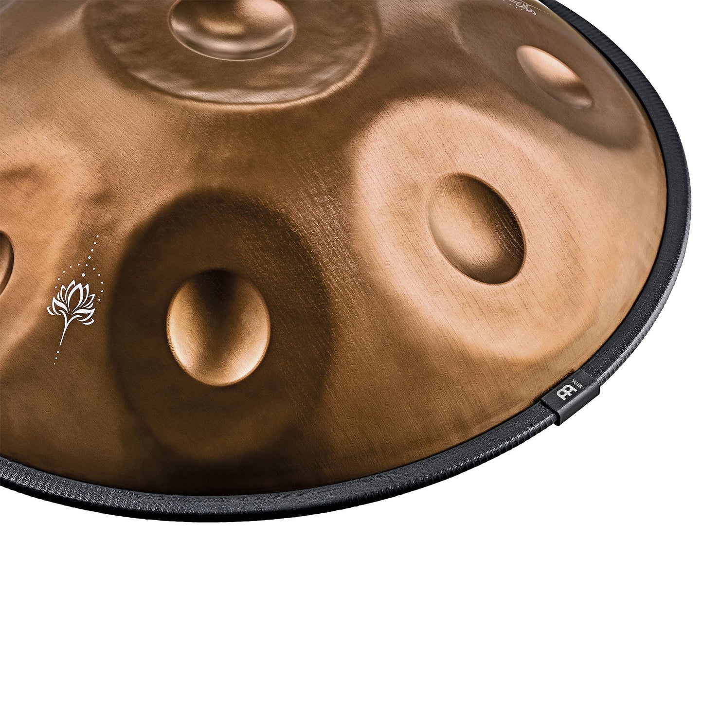 Sensory Handpan, E La Sirena, 10 Notes, Vintage Copper, Engraved Design