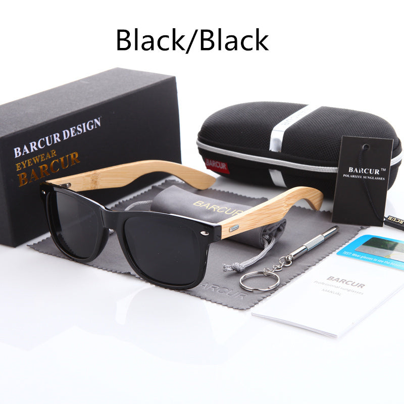 Polarized Bamboo Sunglasses