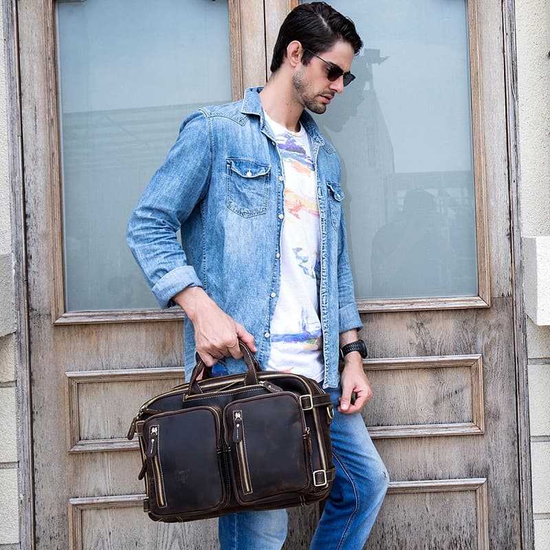 Dublin Leather Backpack Briefcase 2-in-1 - Concordia Style Boutique