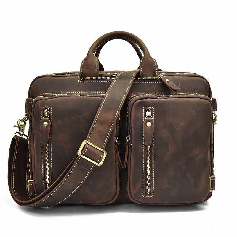 Dublin Leather Backpack Briefcase 2-in-1 - Concordia Style Boutique