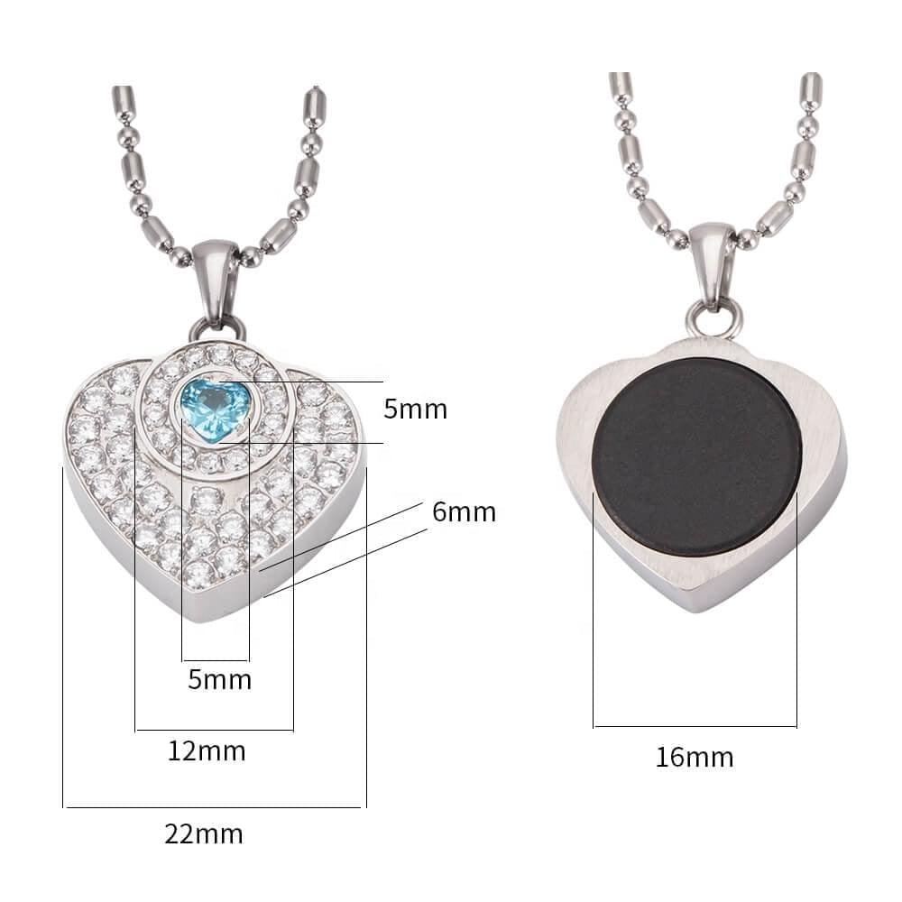 Special Edition: Heart Shaped Energy Defense Pendant 22MM
