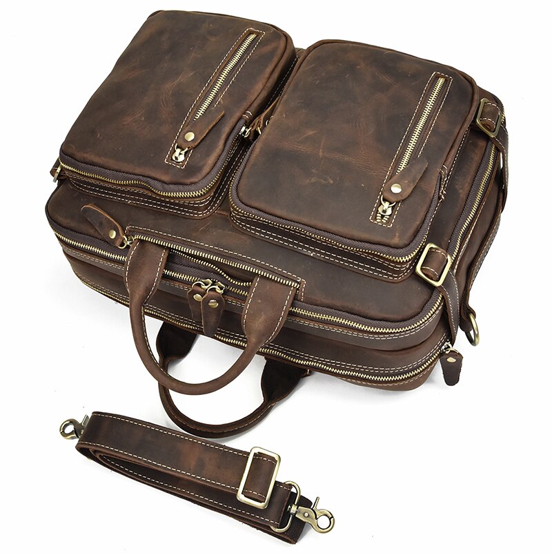Dublin Leather Backpack Briefcase 2-in-1 - Concordia Style Boutique
