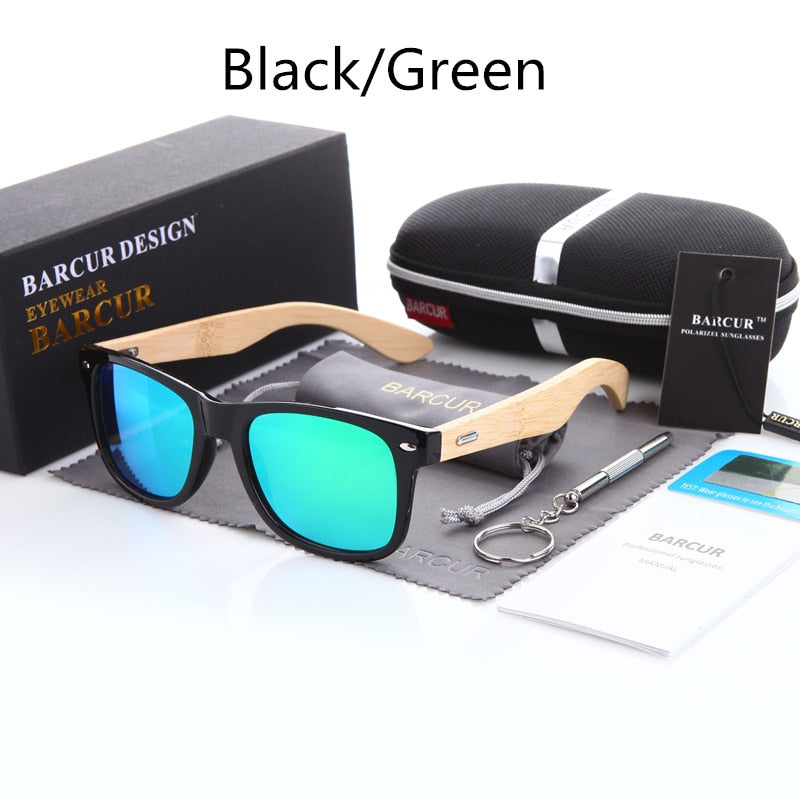 Polarized Bamboo Sunglasses