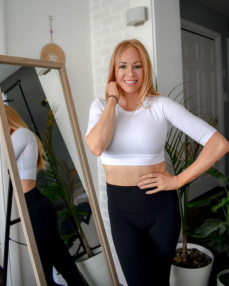 Crew Neck Elbow Sleeve Halftee - Concordia Style Boutique