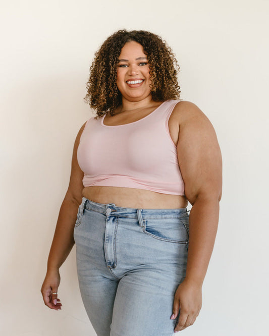 Classic Wide Strap Tank Halftee - Concordia Style Boutique