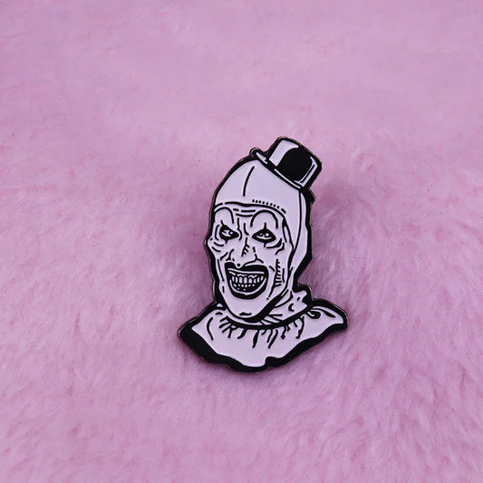 Art the Clown Terrifier Horror Badge Gift