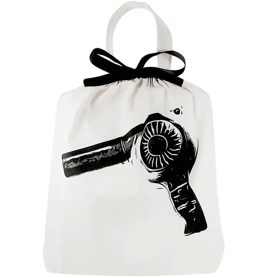 Hair Dryer Travel Bag, Cream - Concordia Style Boutique