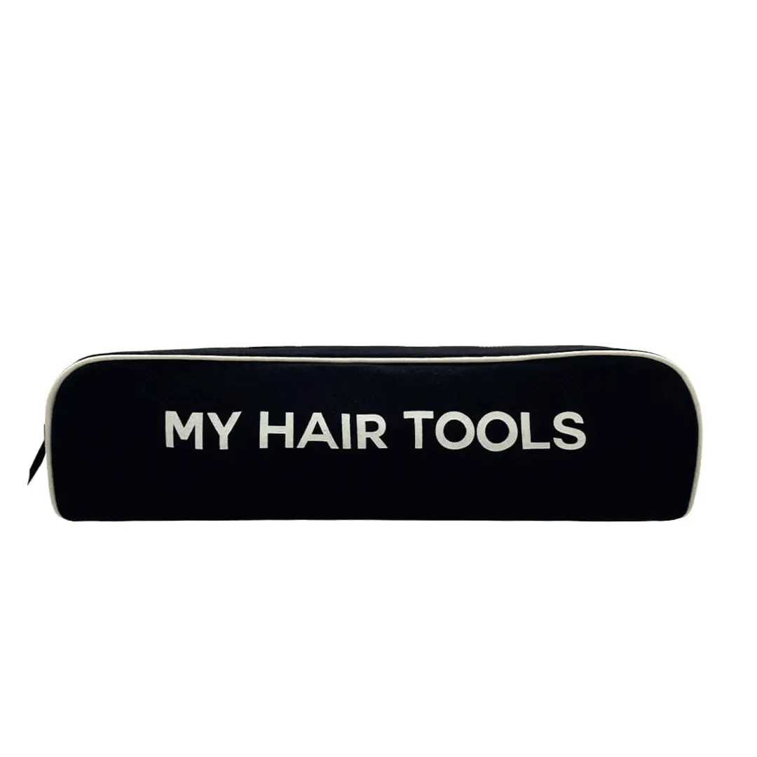 Roomy Hair Wrap Tools Travel Case, Black - Concordia Style Boutique