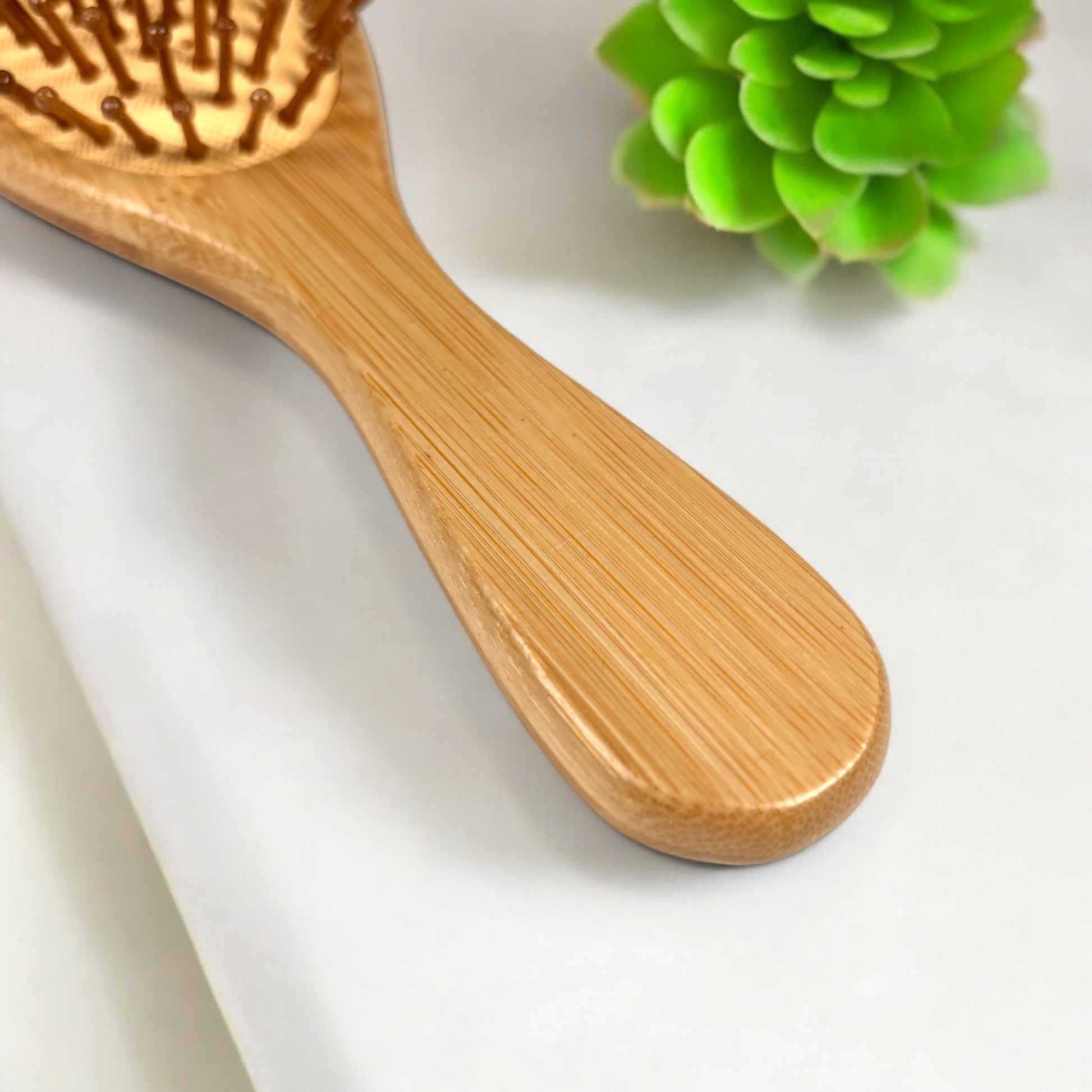 Bamboo Rounded Hair Brush | Classic Handle - Concordia Style Boutique