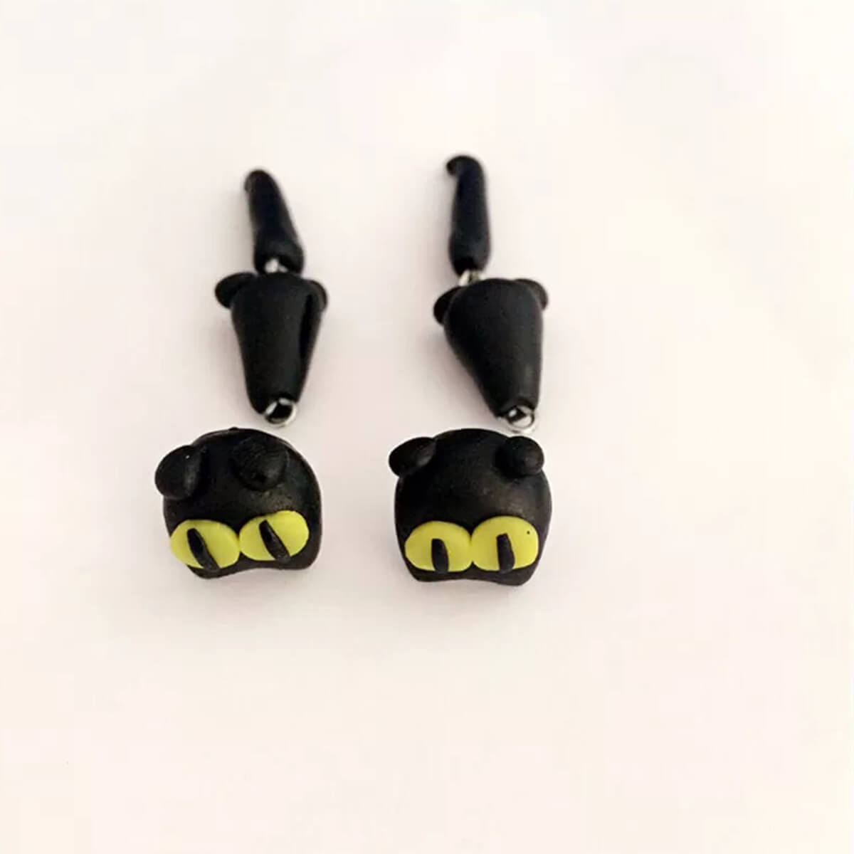 HANDMADE CAT EARRINGS (PAIR) - Concordia Style Boutique