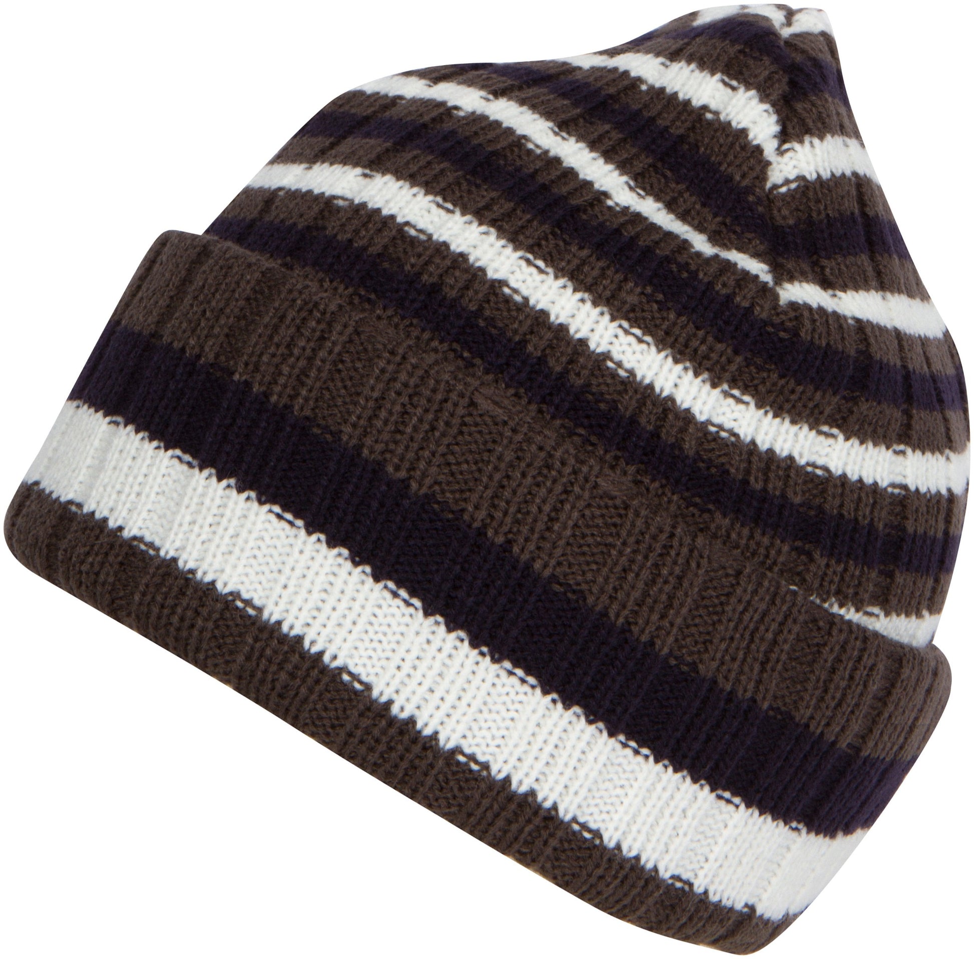 Sakkas Sam Unisex Ribbed Stripe Beanie Cap - Concordia Style Boutique