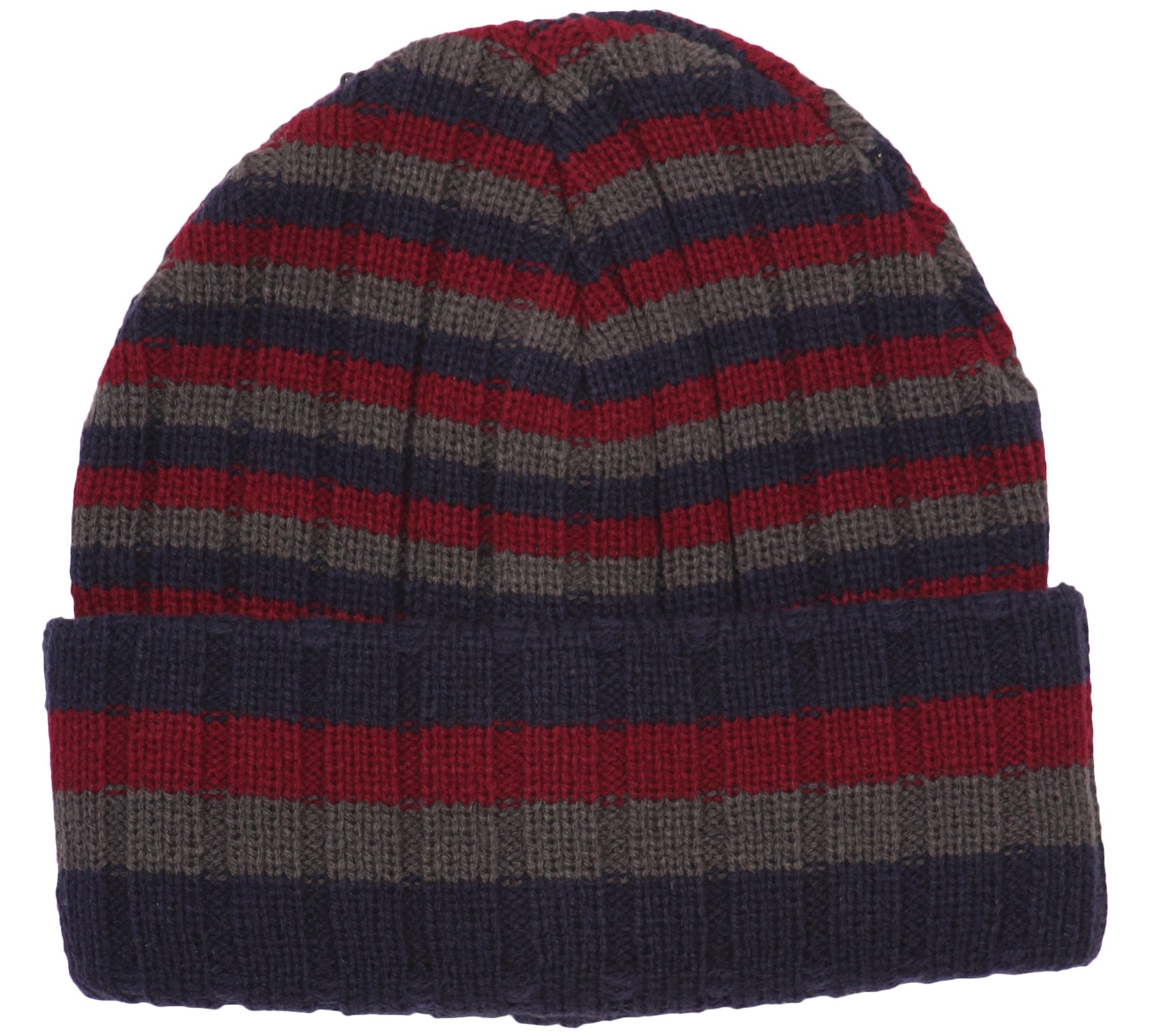 Sakkas Sam Unisex Ribbed Stripe Beanie Cap - Concordia Style Boutique