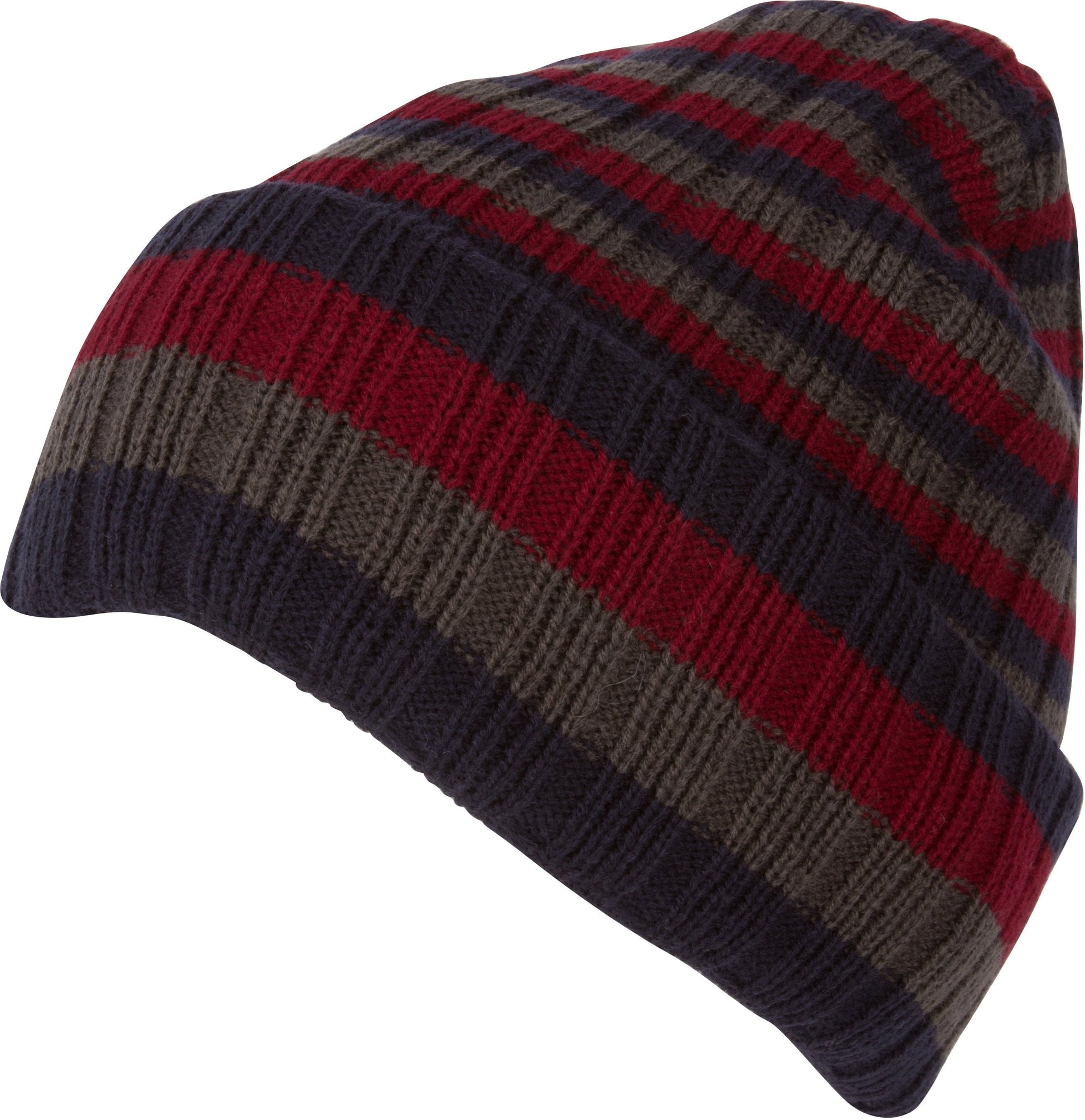Sakkas Sam Unisex Ribbed Stripe Beanie Cap - Concordia Style Boutique