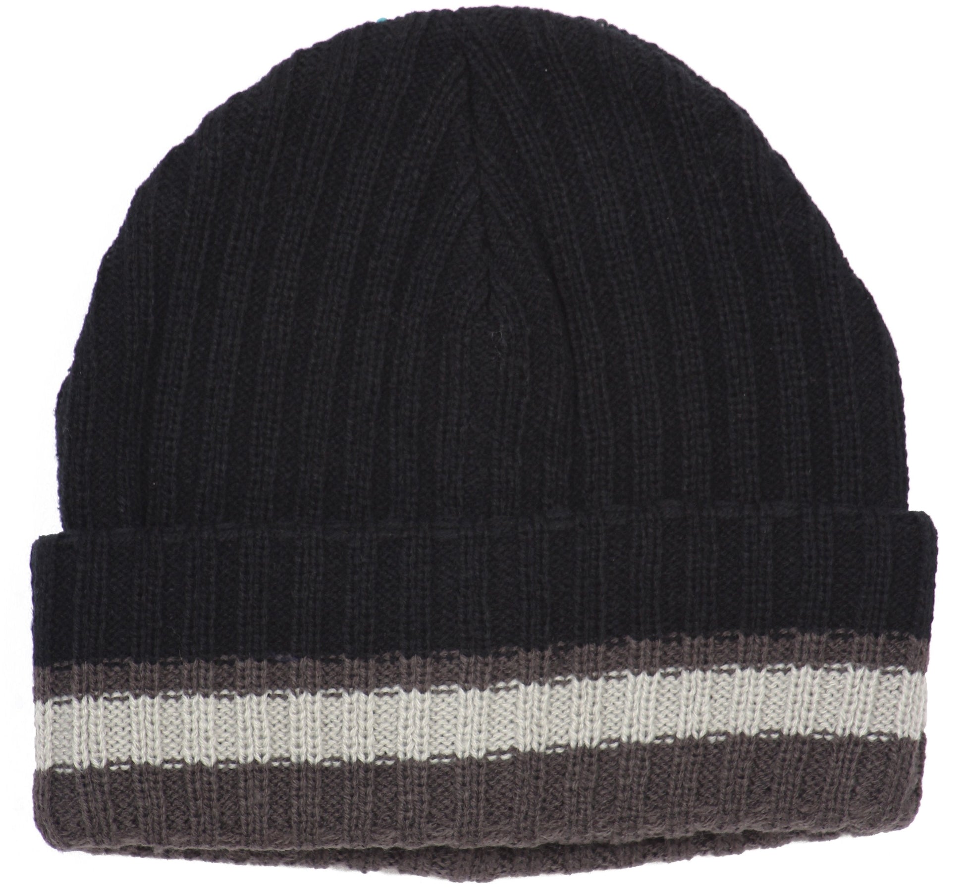 Sakkas Sam Unisex Ribbed Stripe Beanie Cap - Concordia Style Boutique