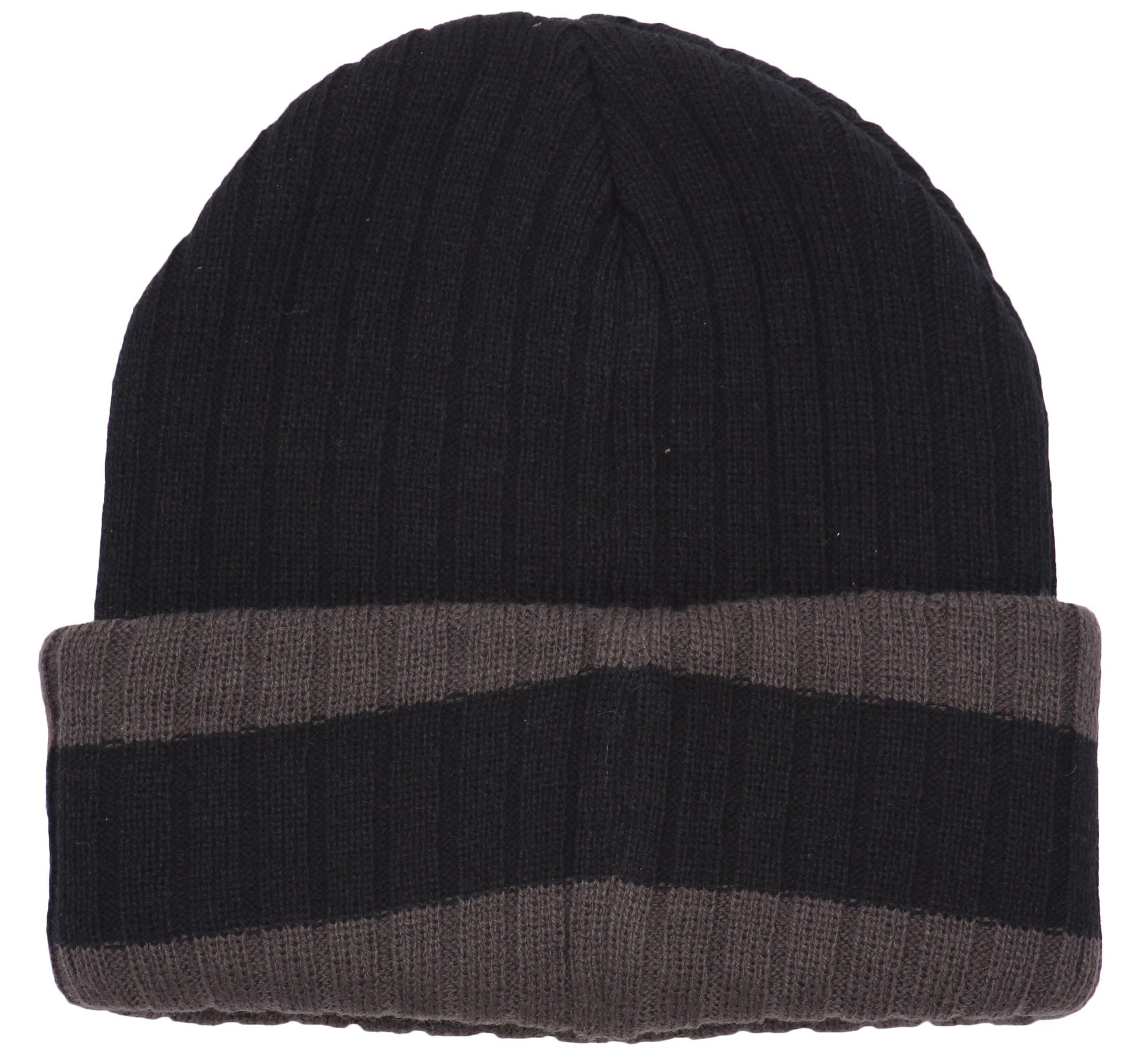 Sakkas Sam Unisex Ribbed Stripe Beanie Cap - Concordia Style Boutique