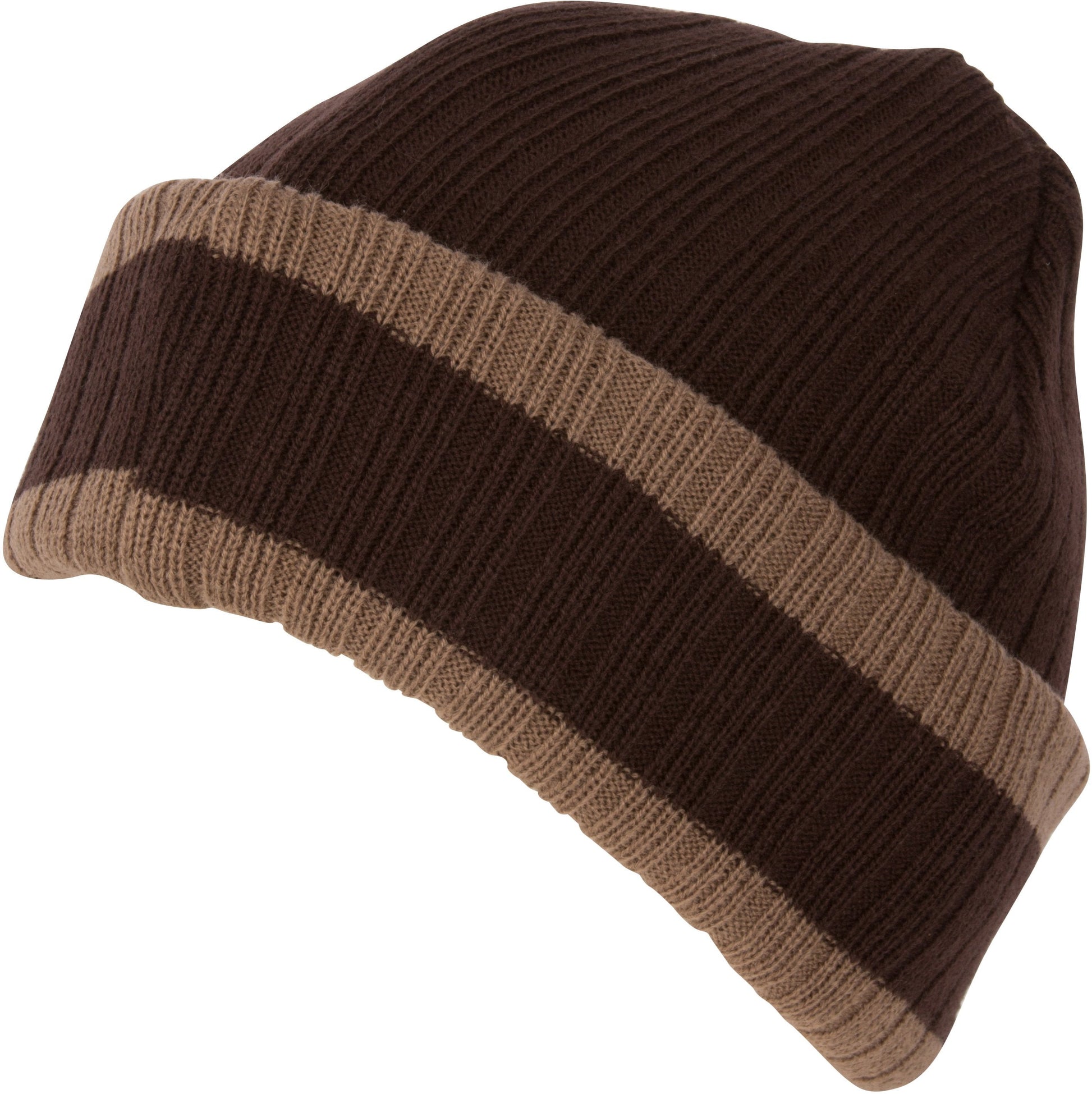 Sakkas Sam Unisex Ribbed Stripe Beanie Cap - Concordia Style Boutique