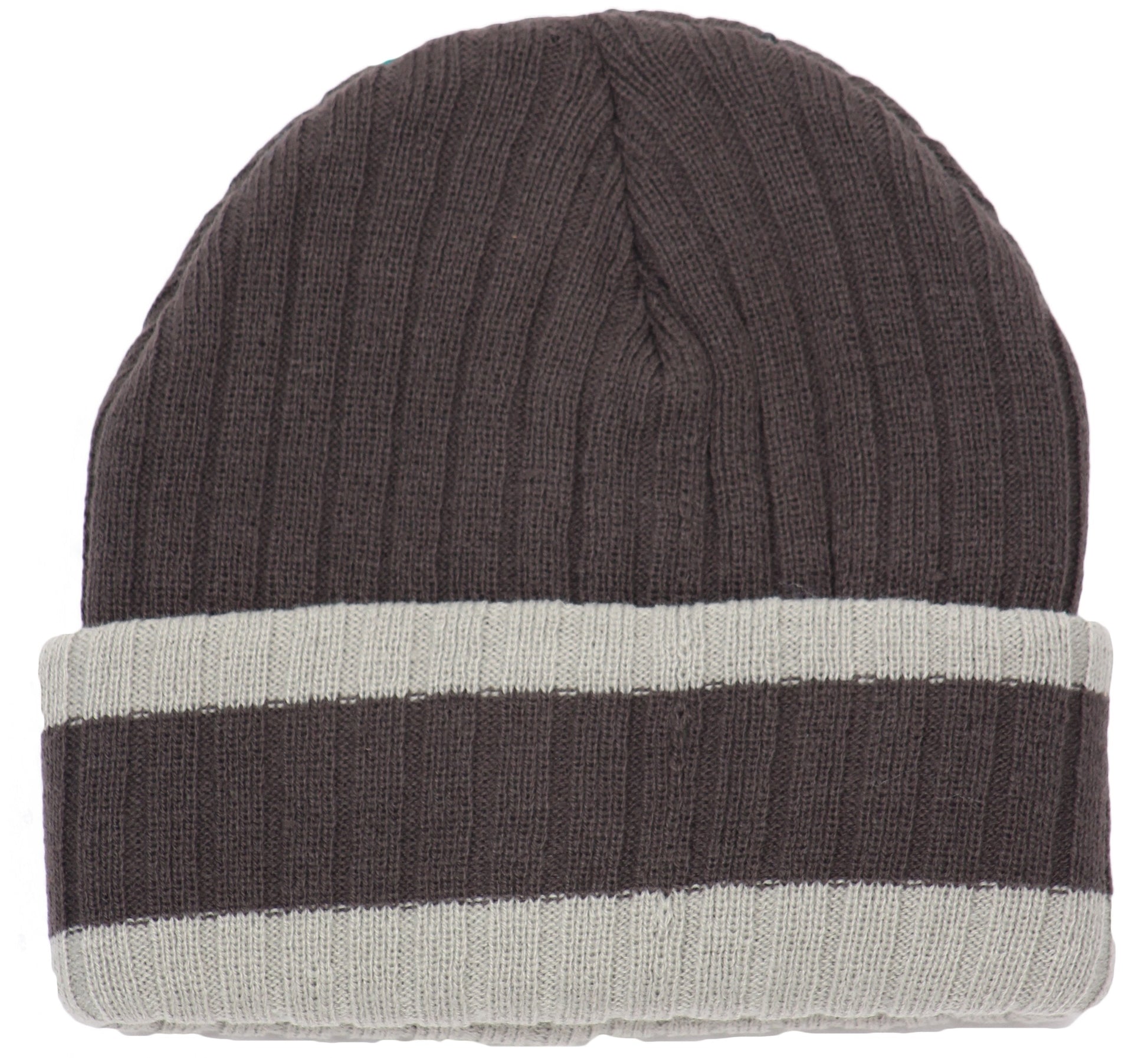 Sakkas Sam Unisex Ribbed Stripe Beanie Cap - Concordia Style Boutique