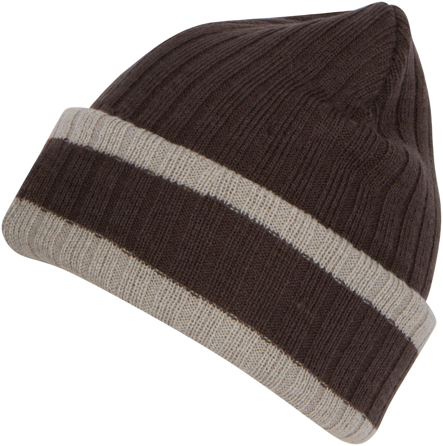 Sakkas Sam Unisex Ribbed Stripe Beanie Cap - Concordia Style Boutique