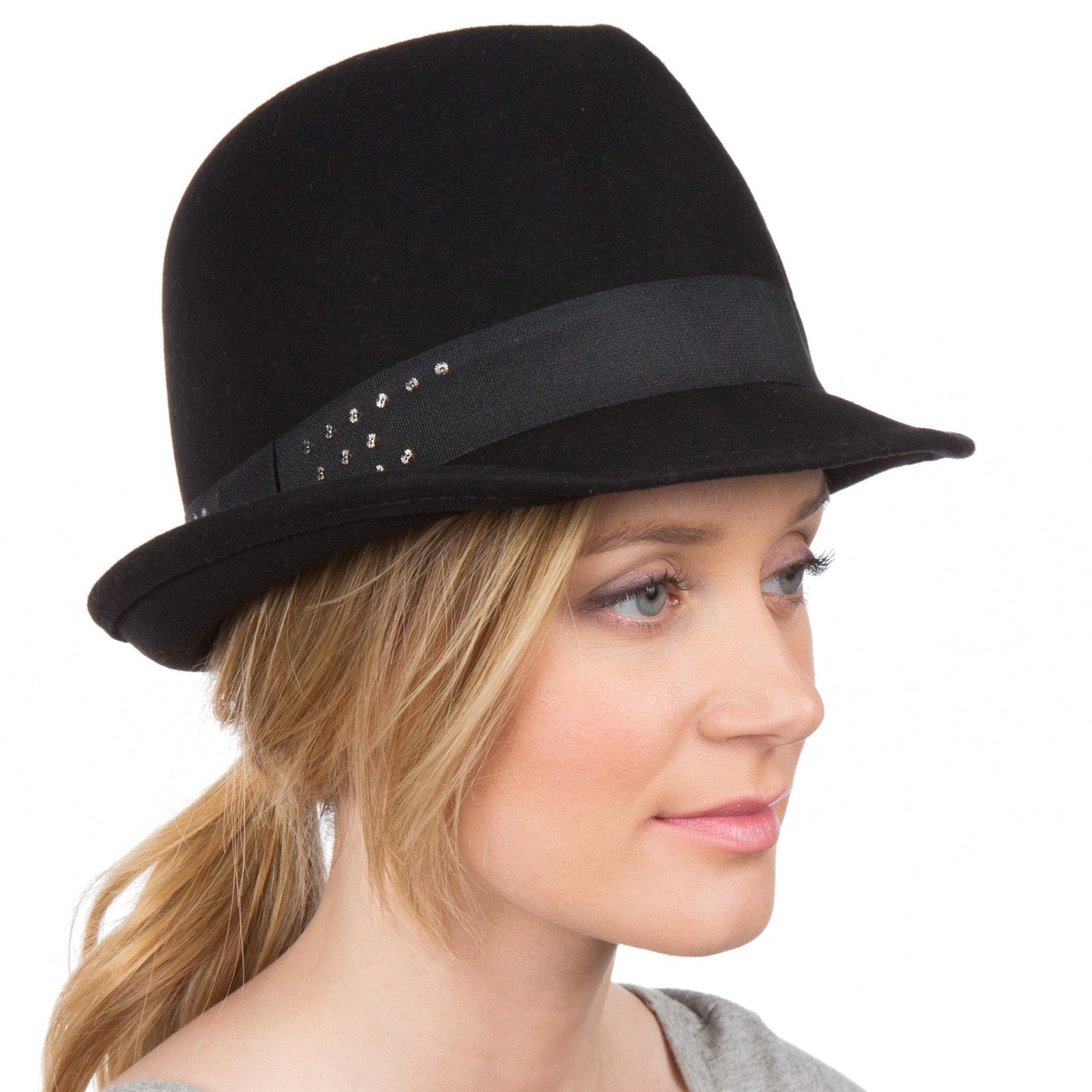 Sakkas Veronica Wool Trilby Fedora - Concordia Style Boutique