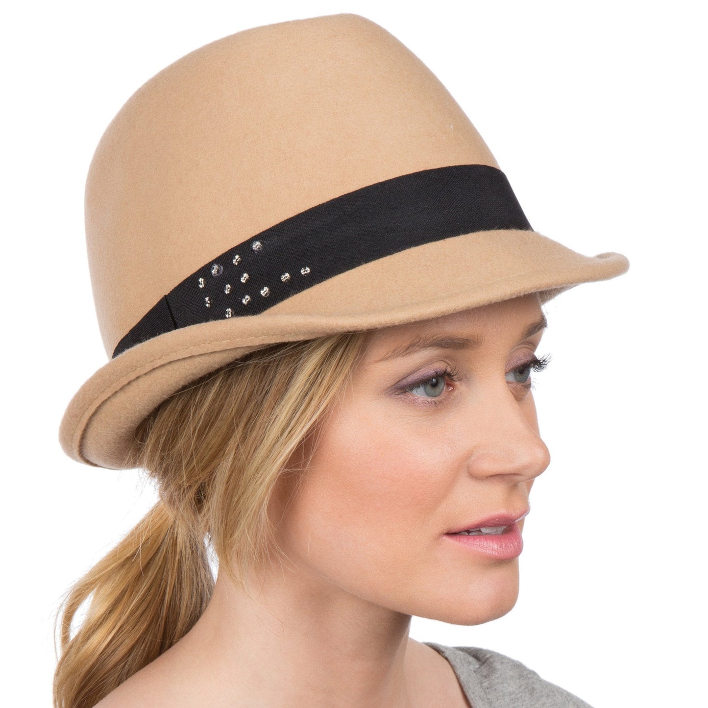 Sakkas Veronica Wool Trilby Fedora - Concordia Style Boutique