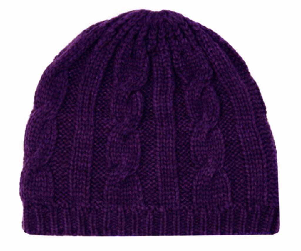 Sakkas Cable Knitted Solid Color Fashion Winter Beanie / Cap / Hat - Concordia Style Boutique