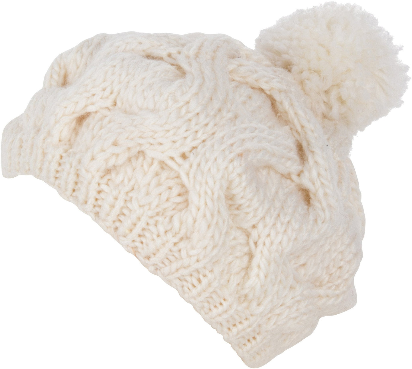 Sakkas Cable Knit Pom Pom Thick Slouch Hat - Concordia Style Boutique