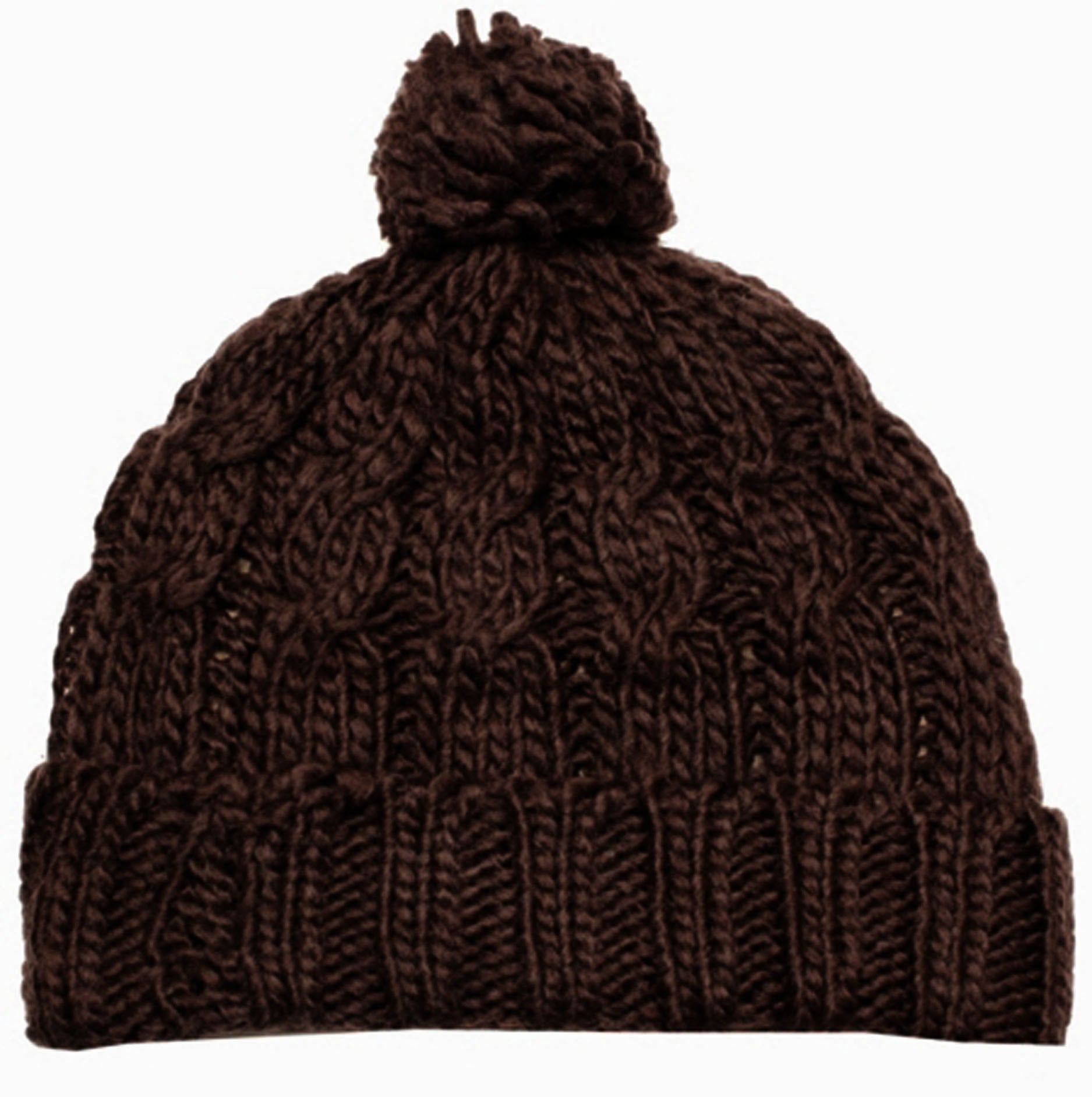 Sakkas Pom Pom Cable Knit Cuffed Winter Beanie/ Hat/ Cap ( 8 Colors ) - Concordia Style Boutique