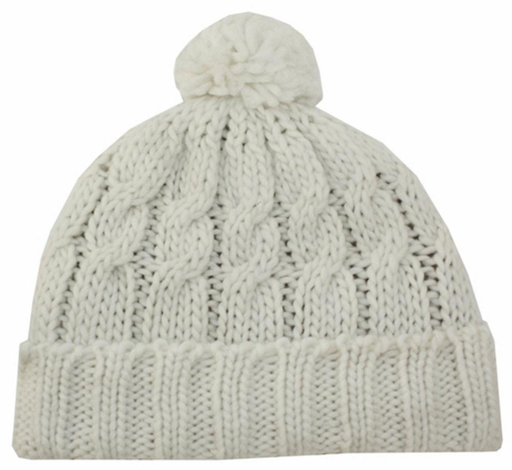 Sakkas Pom Pom Cable Knit Cuffed Winter Beanie/ Hat/ Cap ( 8 Colors ) - Concordia Style Boutique