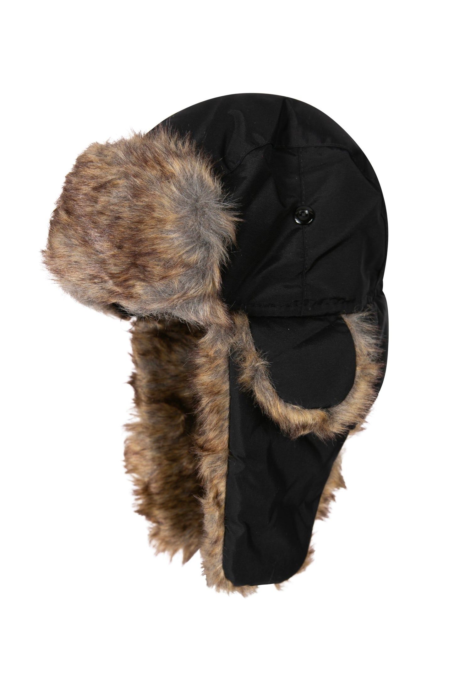 Sakkas Unisex Weatherproof Nylon Faux Fur Lined Winter Earflap Trooper Aviator Hat - Concordia Style Boutique