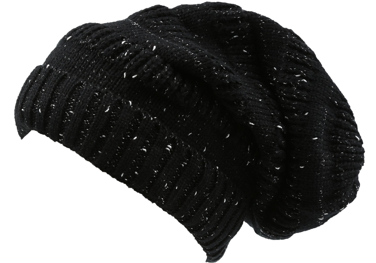 Sakkas Kase Long Tall Slouchy Striped Knit Fishermans Unisex Solid Beanie Hat - Concordia Style Boutique