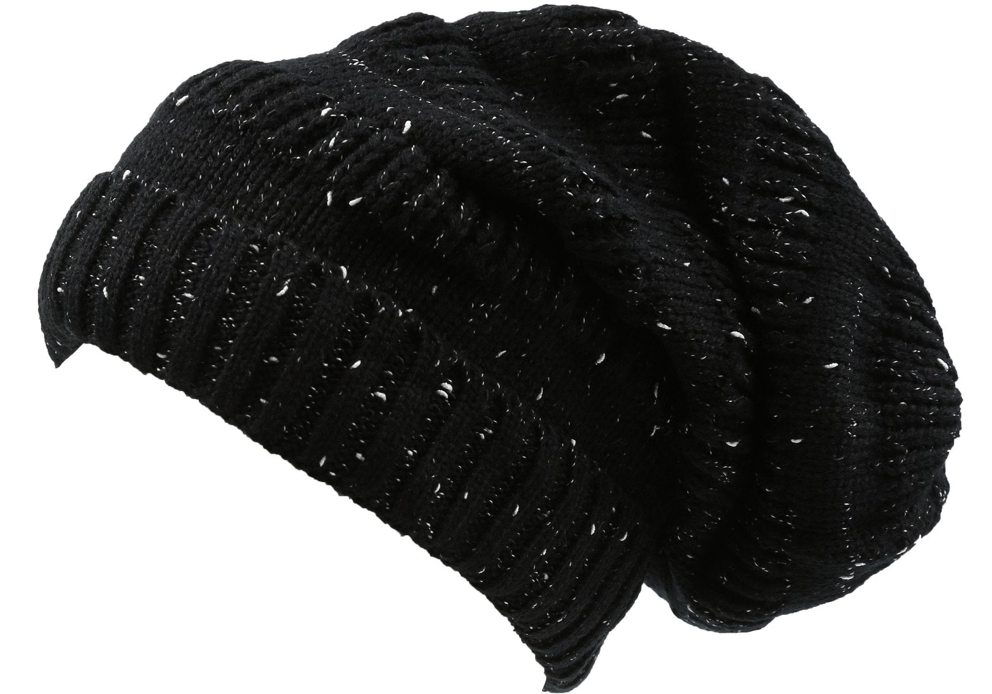Sakkas Kase Long Tall Slouchy Striped Knit Fishermans Unisex Solid Beanie Hat - Concordia Style Boutique