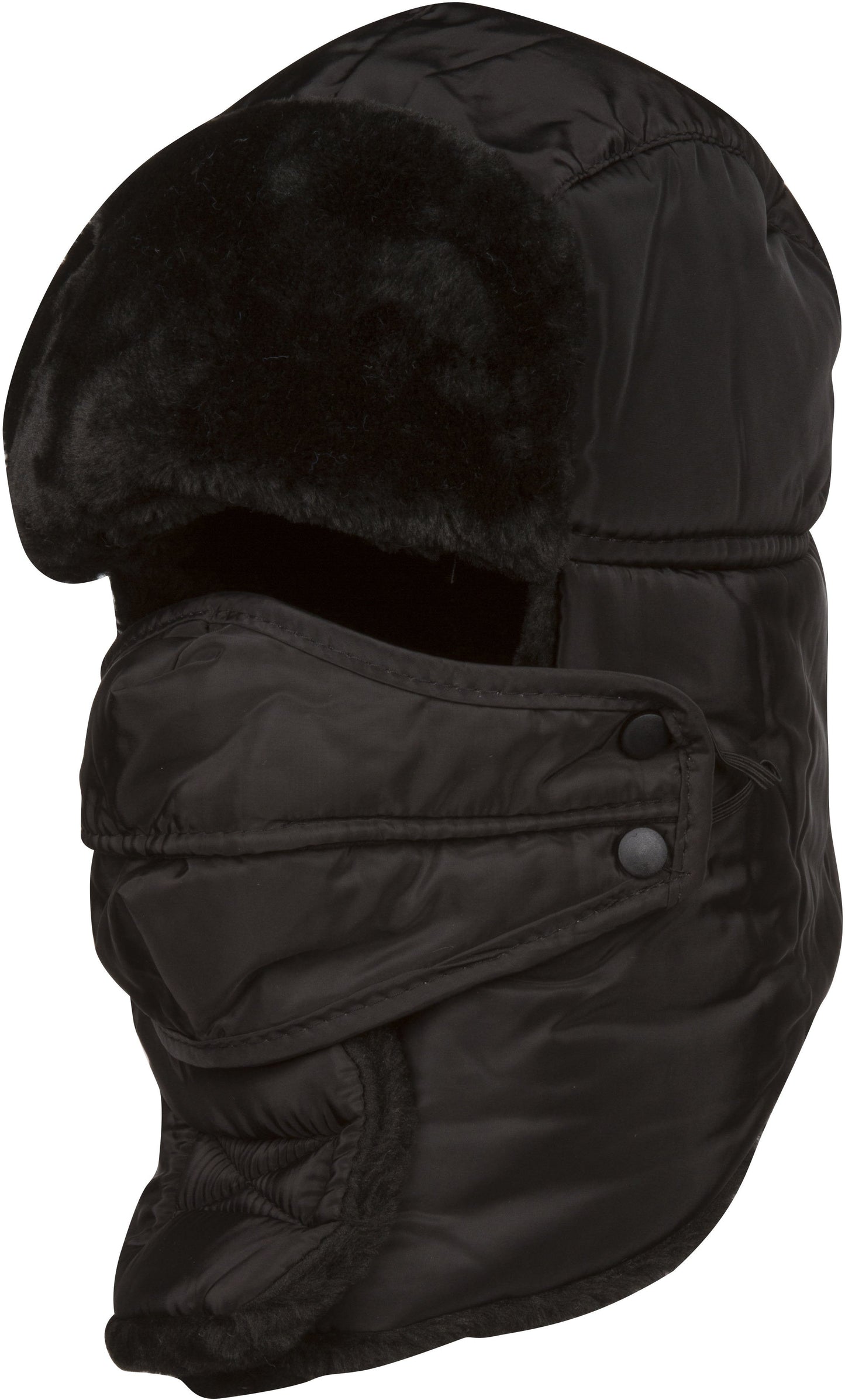 Sakkas Dab Unisex Faux Fur Chin Strap Removable Face Mask Winter Cold Trooper Hat - Concordia Style Boutique