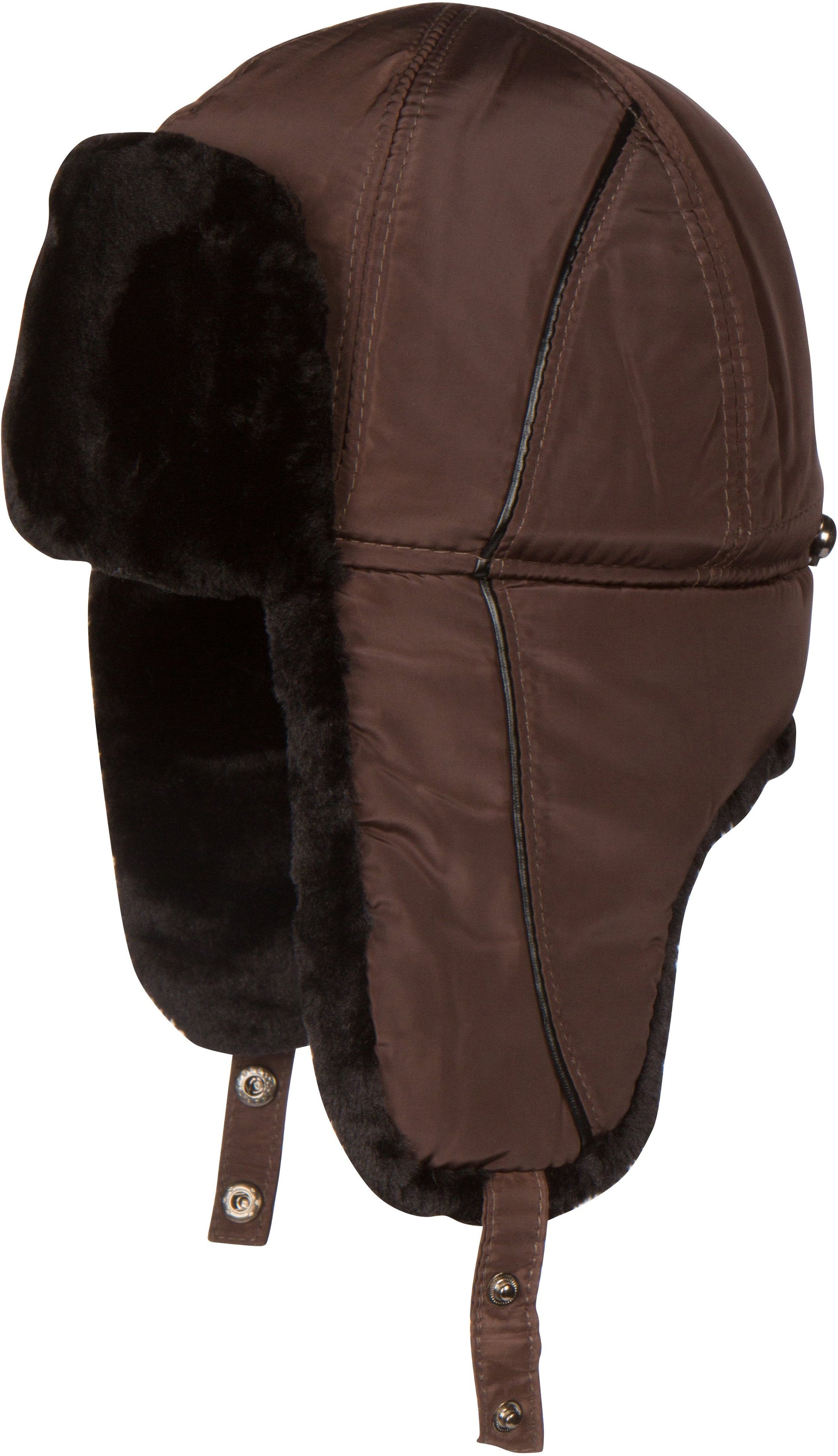 Sakkas Victor Adjustable Aviator Trapper Ushanka Hat Warm Faux Fur and Nylon - Concordia Style Boutique