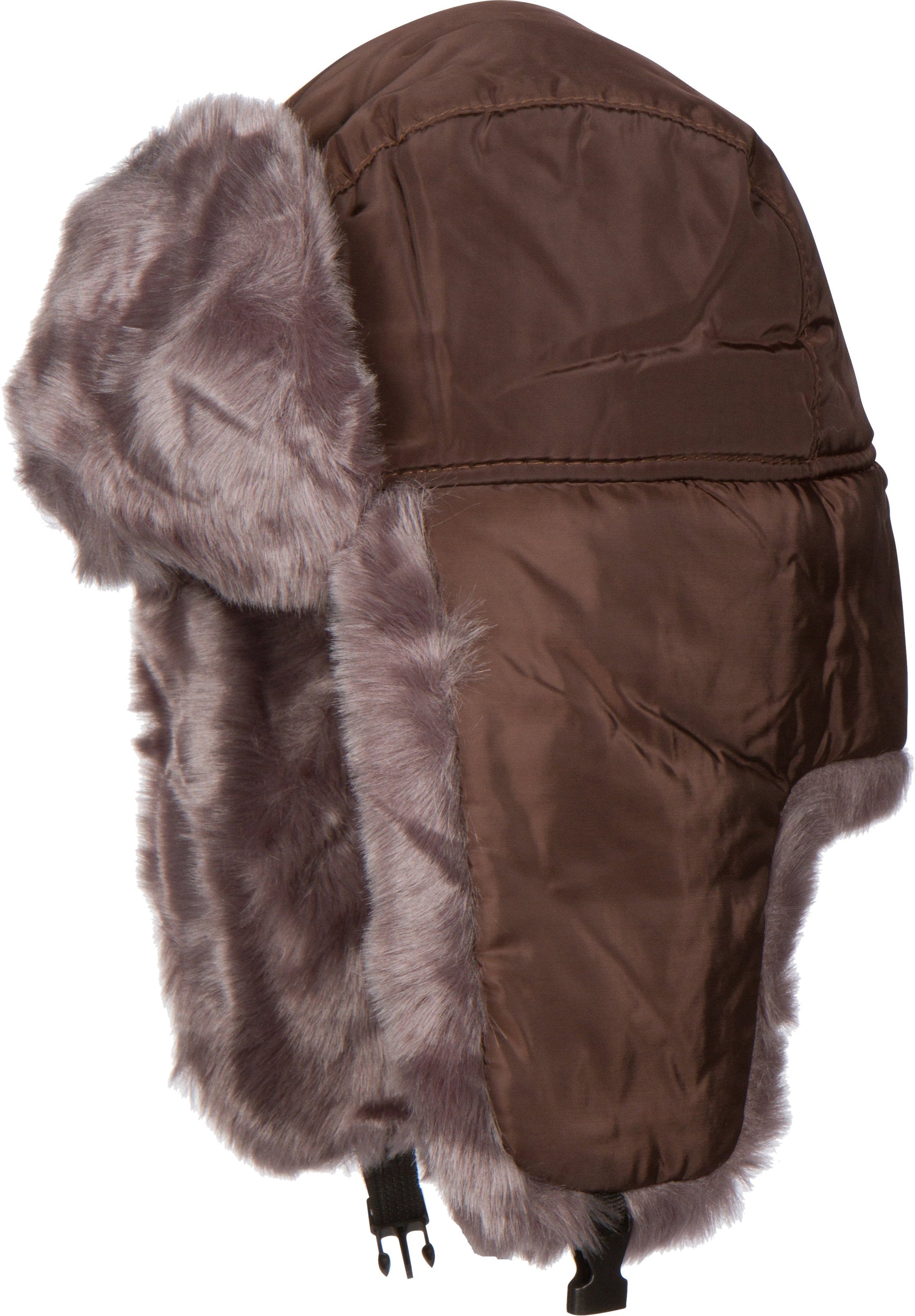 Sakkas Martin Adjustable Casual Aviator Ushanka Trapper Hat Faux Fur Lined - Concordia Style Boutique