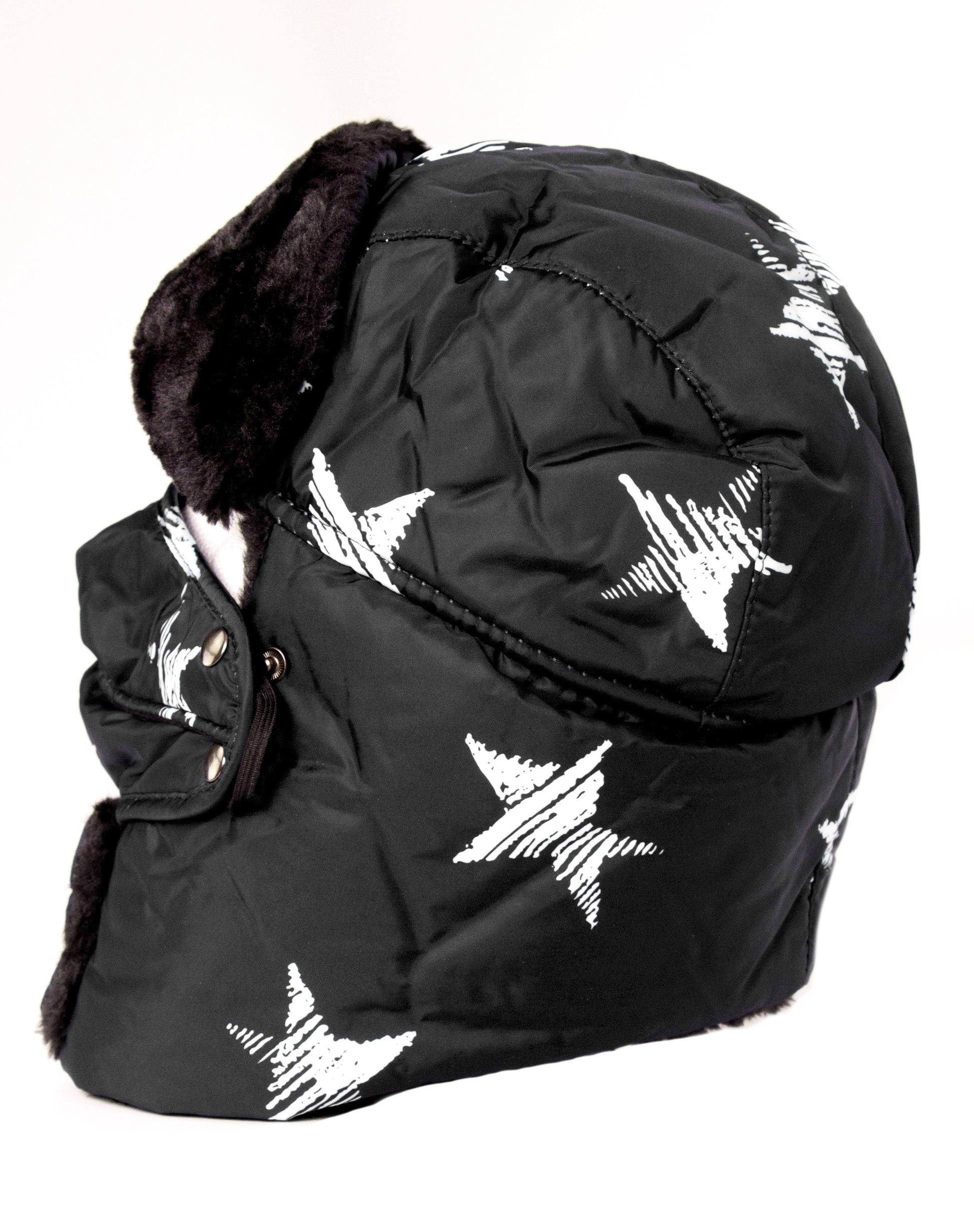 Sakkas Alex Unisex Ushanka Faux Fur Windproof Trapper Aviator Hat Removable Mask - Concordia Style Boutique